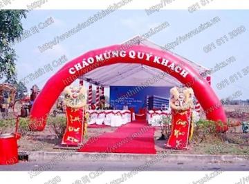 Xưởng Sản xuất bán cổng hơi mới nhất TPHCM 10m x 5m